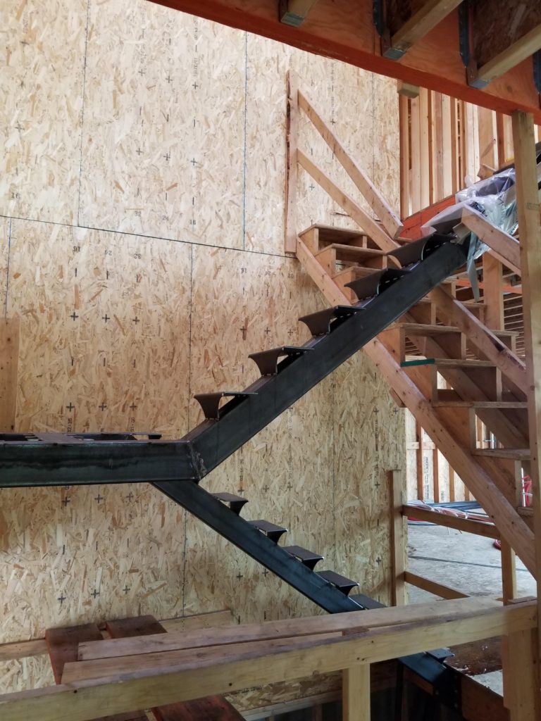 Iron Works Floating Staircase