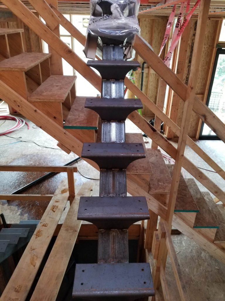 Iron Works Floating Staircase