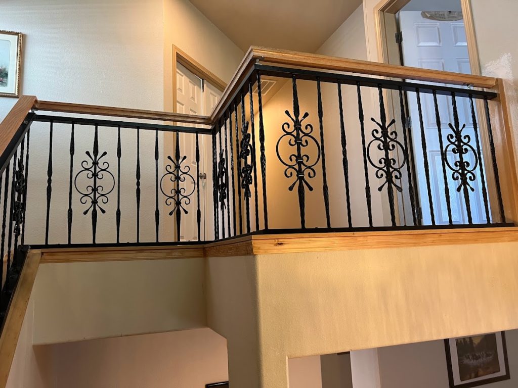 Iron railing Puyallup, WA 1